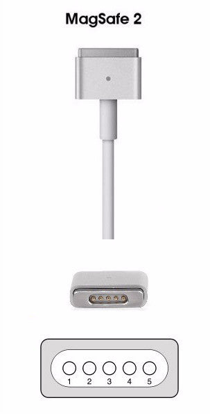 CARGADOR MACBOOK TIPO T 50-60HZ GENERICO - TECTRON